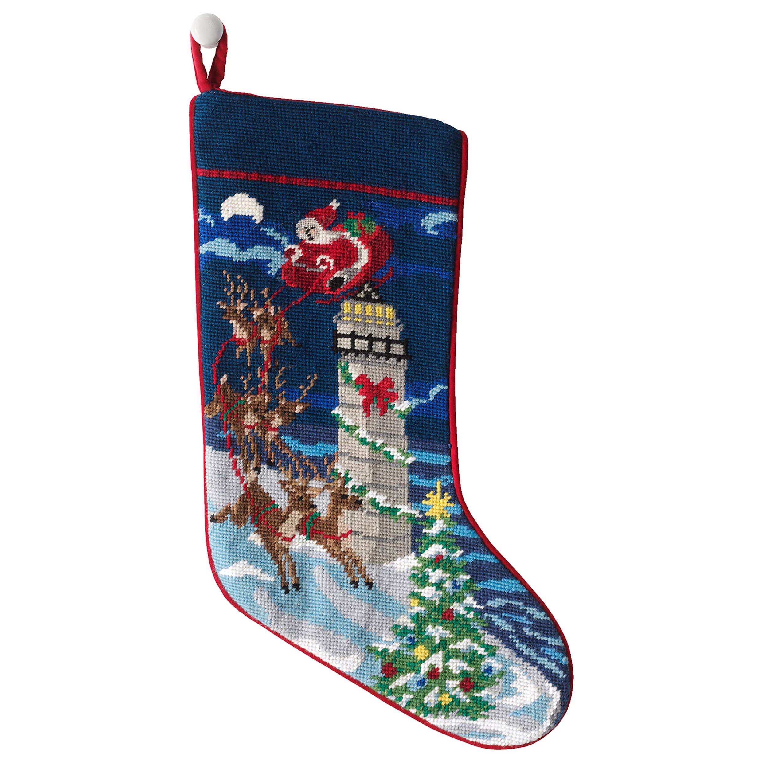 Lands' End Needlepoint Christmas Stocking | Kohl's