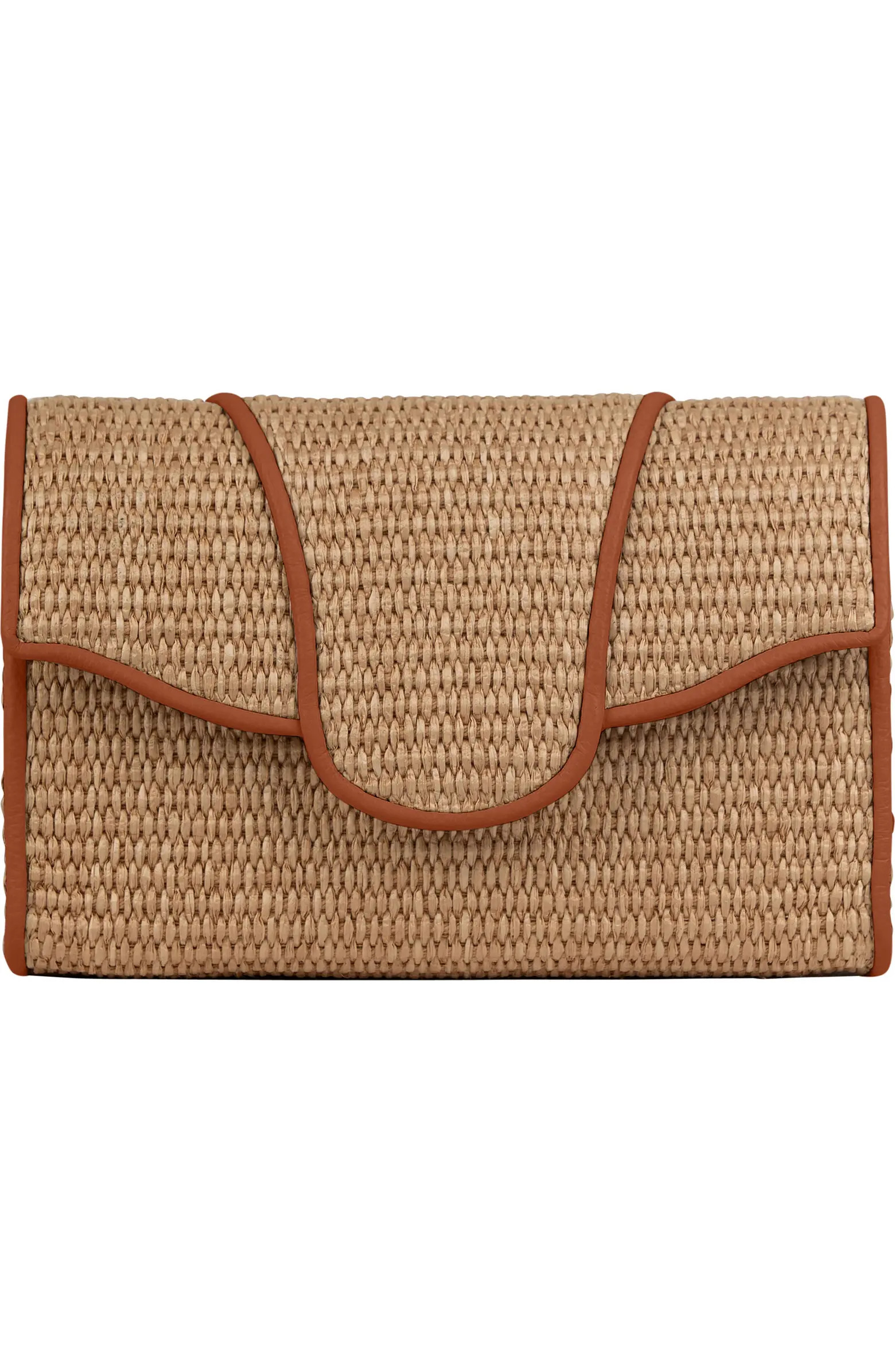 LISELLE KISS Allie Raffia Clutch | Nordstrom | Nordstrom