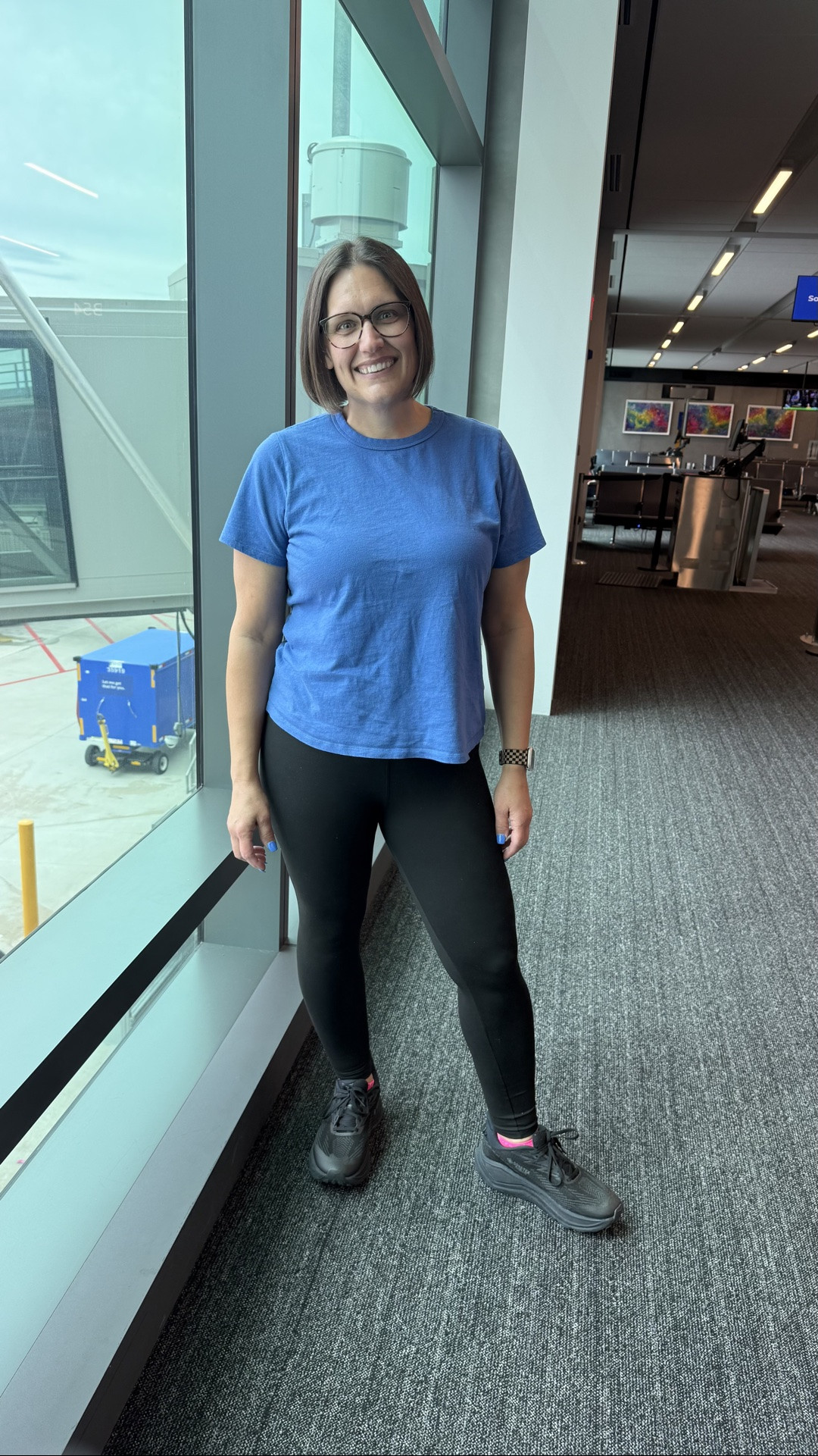 Travel OOTD

Old Navy basic t-shirt, Amazon leggings and Hoka shoes. The leggings don't have pockets, but they are comfortable, pass the bend test and are only $6!!

5'4" 175lbs. Wearing a L shirt because they do shrink a touch, L/XL bottoms ($6!!!), 10 wide in shoes. #affiliate

#LTKootd #LTKTravel #LTKSaleAlert