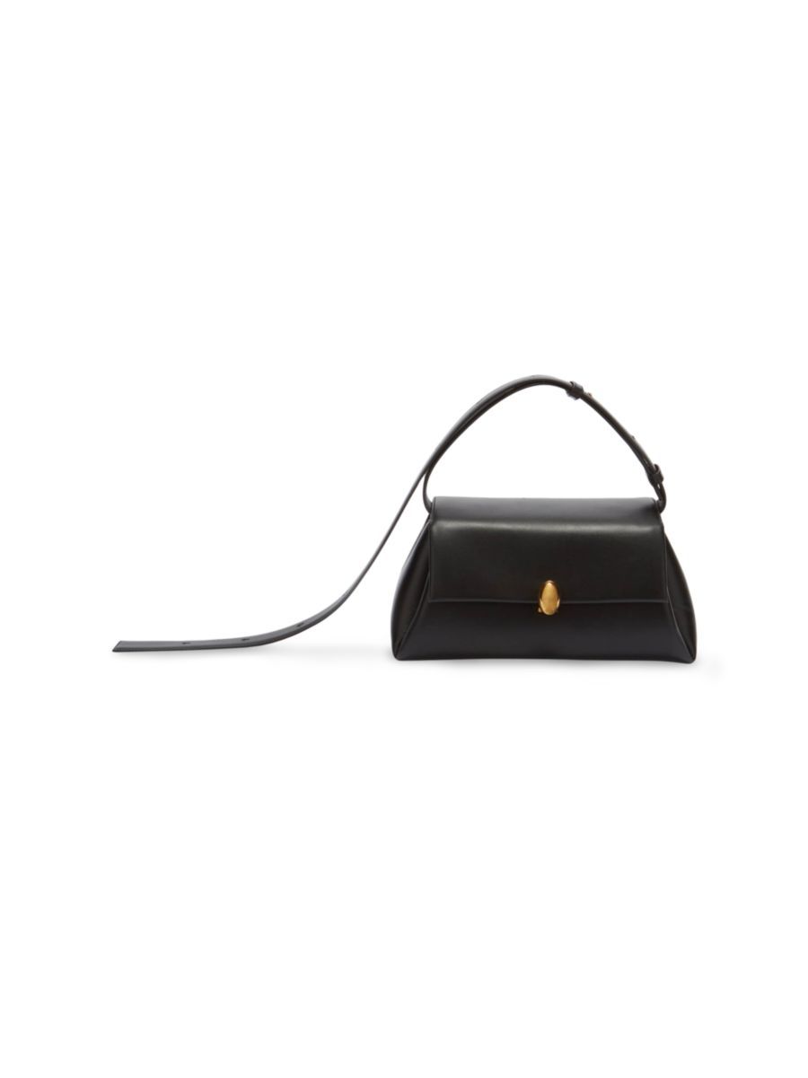 Almond Top-Handle Leather Bag | Saks Fifth Avenue