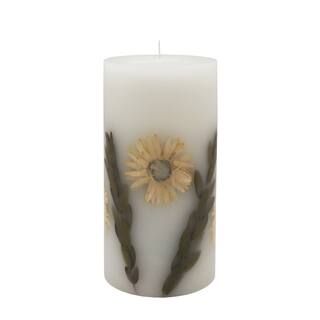 3" x 6" Lemongrass & Mint Scented Botanical Pillar Candle by Ashland® | Michaels Stores