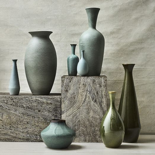Glazed Ceramic Vases | West Elm (US)