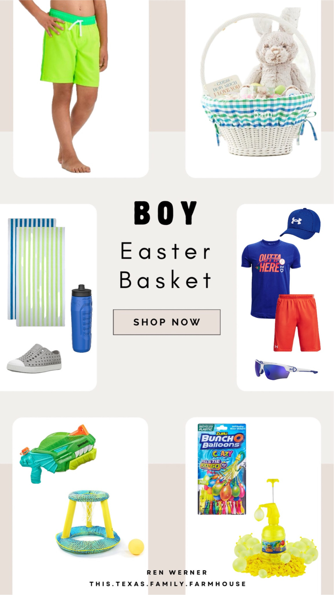 Boy Easter Basket Ideas!! Perfect for Spring and Summer. 



#LTKSeasonal #LTKkids #LTKfindsunder100