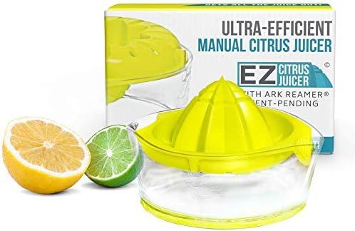 Manual Lemon Juicer by EZ Citrus Juicer - 23% More Juice, 37% Less Hand Strain, Non-Slip Base, To... | Amazon (US)