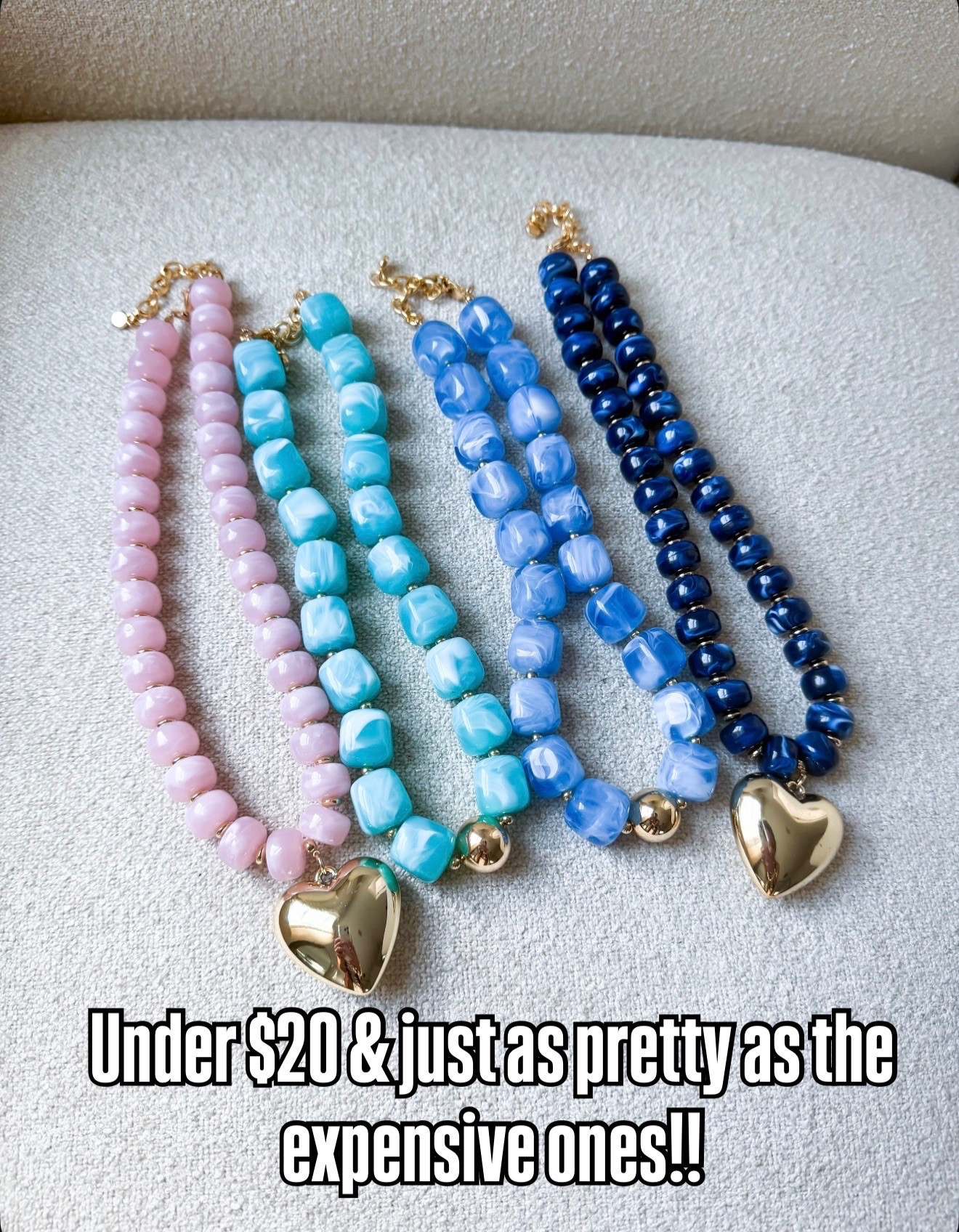 I love these beaded necklace from Amazon! These look much more expensive than they are and add a fun pop of color to your outfits!

#LTKootd #LTKgrwm #LTKTravel