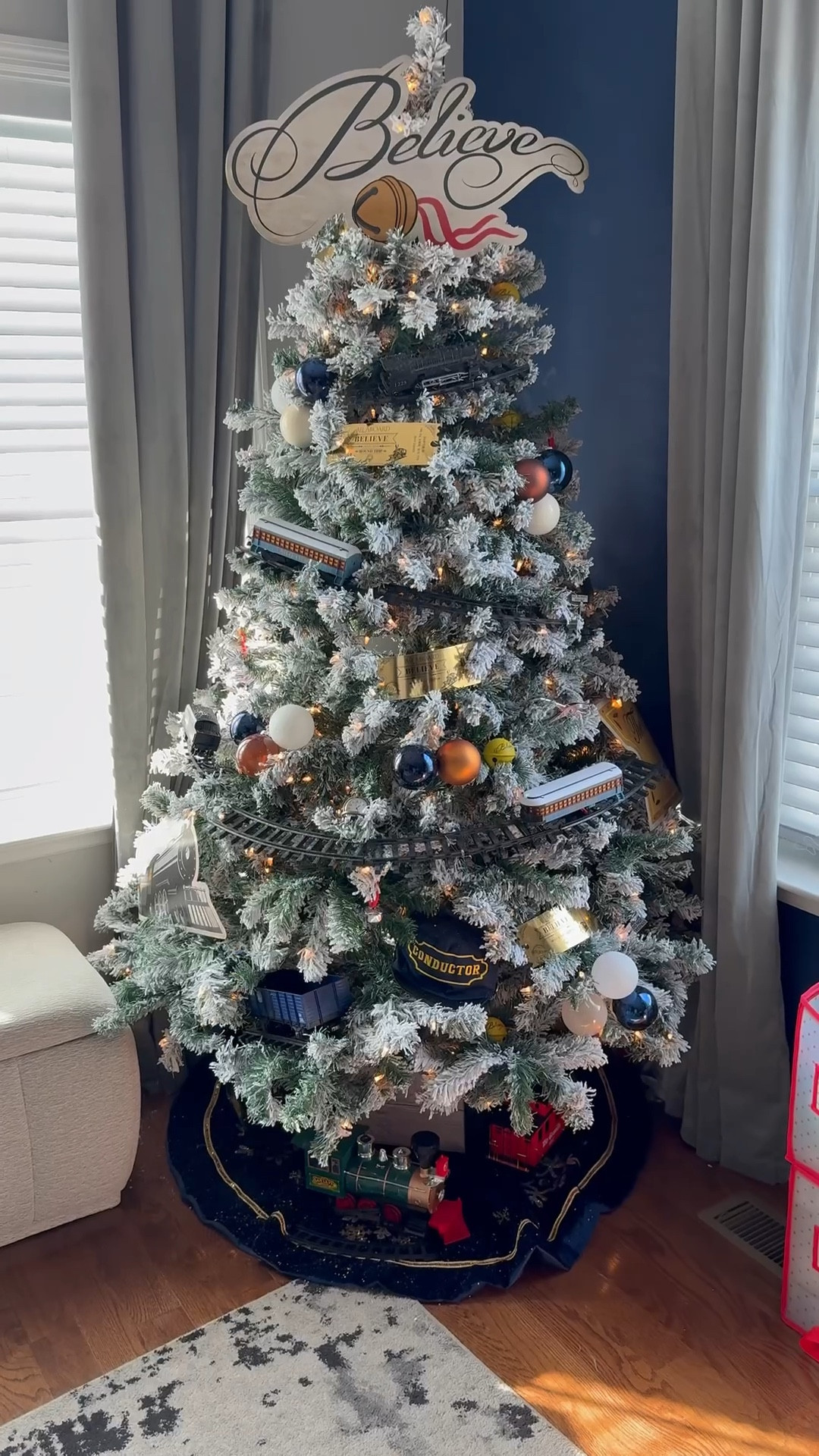 Make your own Polar Express Christmas tree! 🎄 

#LTKHome #LTKmomlife #LTKdayinmylife