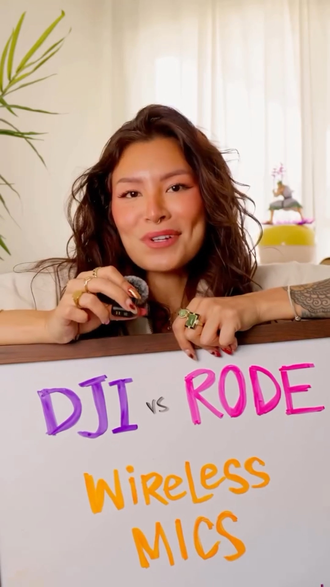 LGT: @dji vs @rodemic mic review ✨🎤
which one are yall feeling?? 

comment “mic” and I’ll send you links to both so you can pick for yourself 🫶🏽

#techreview #lazygirltech