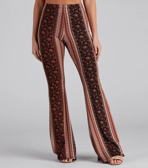 Bohemian Flair Printed Pants | Windsor Stores