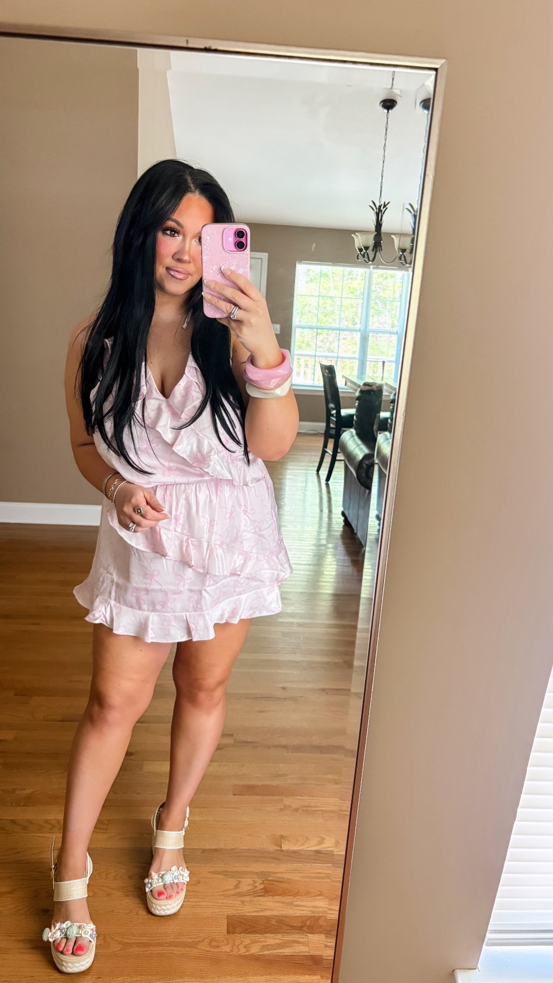 LoveShackFancy x Pink outfit for date night - wearing this on cruise for dinner 🌸✨🎀

#LTKTravel #LTKootd #LTKSaleAlert