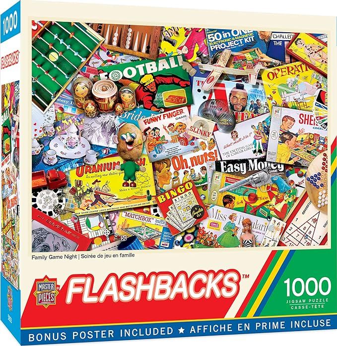Masterpieces 1000 Piece Jigsaw Puzzle for Adults, Family, Or Kids - Family Game Night - 19.25"x26.75 | Amazon (US)