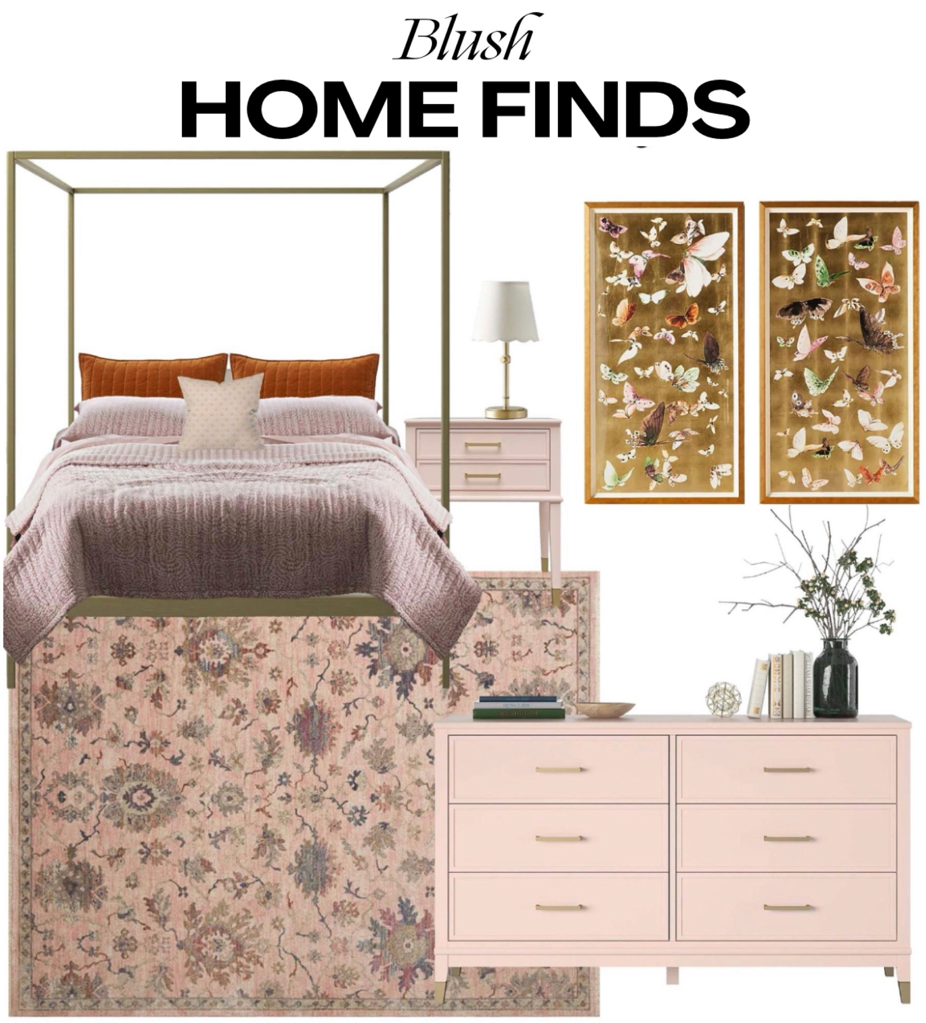 Blush finds for your home! 

#LTKsalealert #LTKstyletip #LTKhome