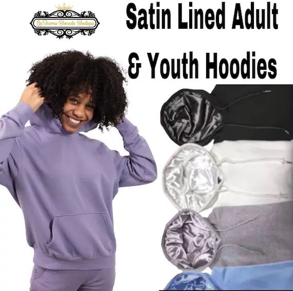 Satin Lined Hoodies | Etsy (US)