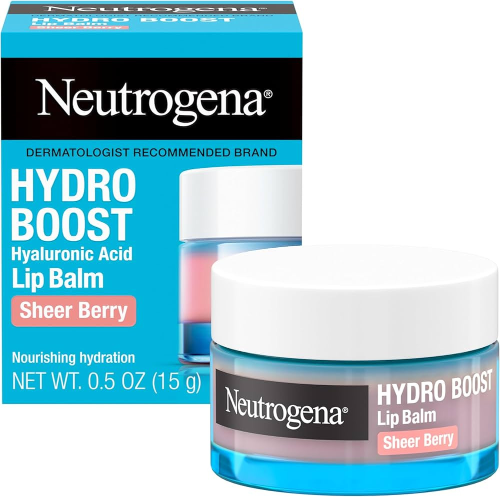 Neutrogena Hydro Boost Hyaluronic Acid Lip Balm, Nourishing Vitamin E Leaves Lips Feeling Hydrate... | Amazon (US)