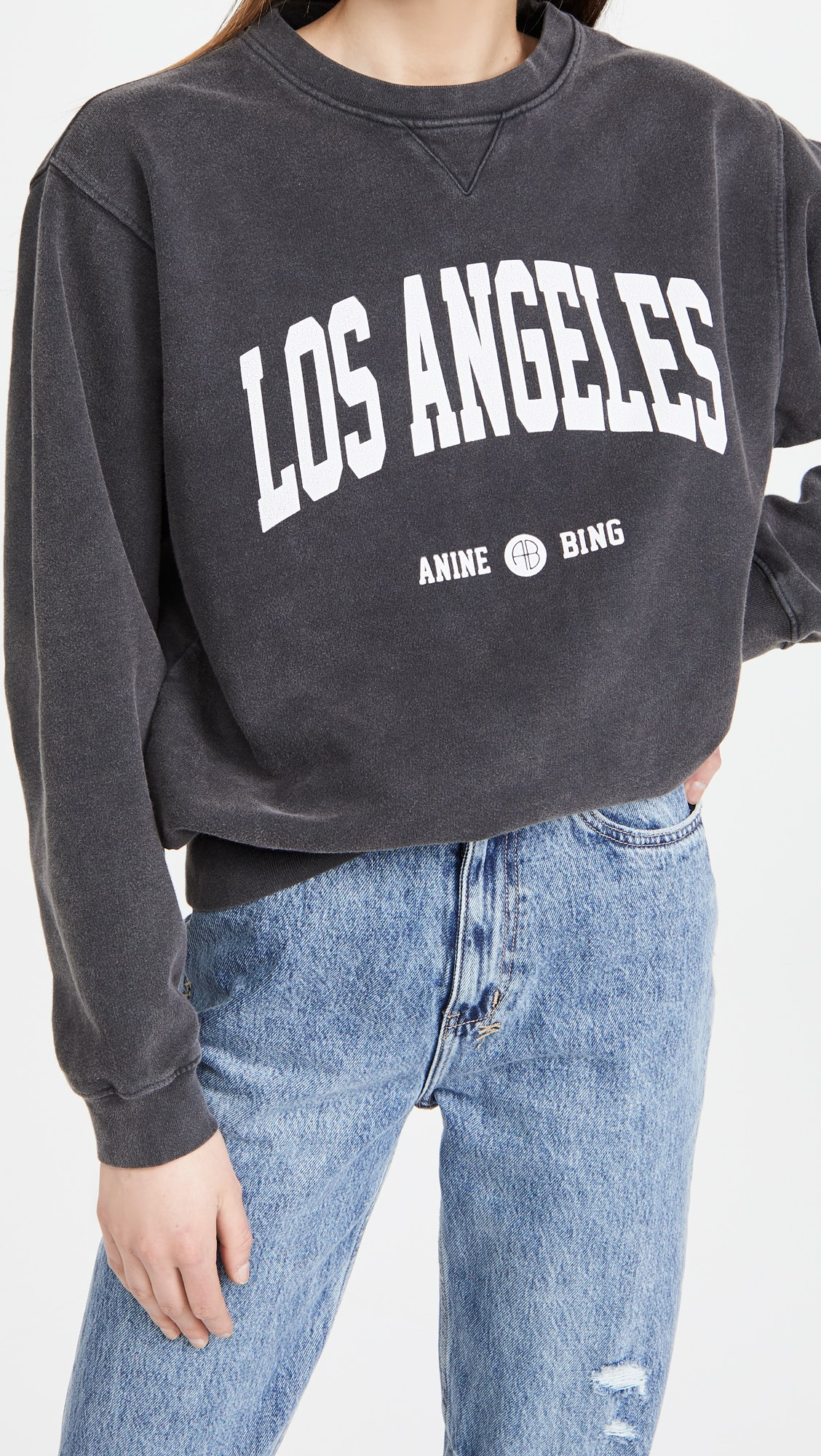 ANINE BING Ramona Los Angeles Sweatshirt | Shopbop | Shopbop
