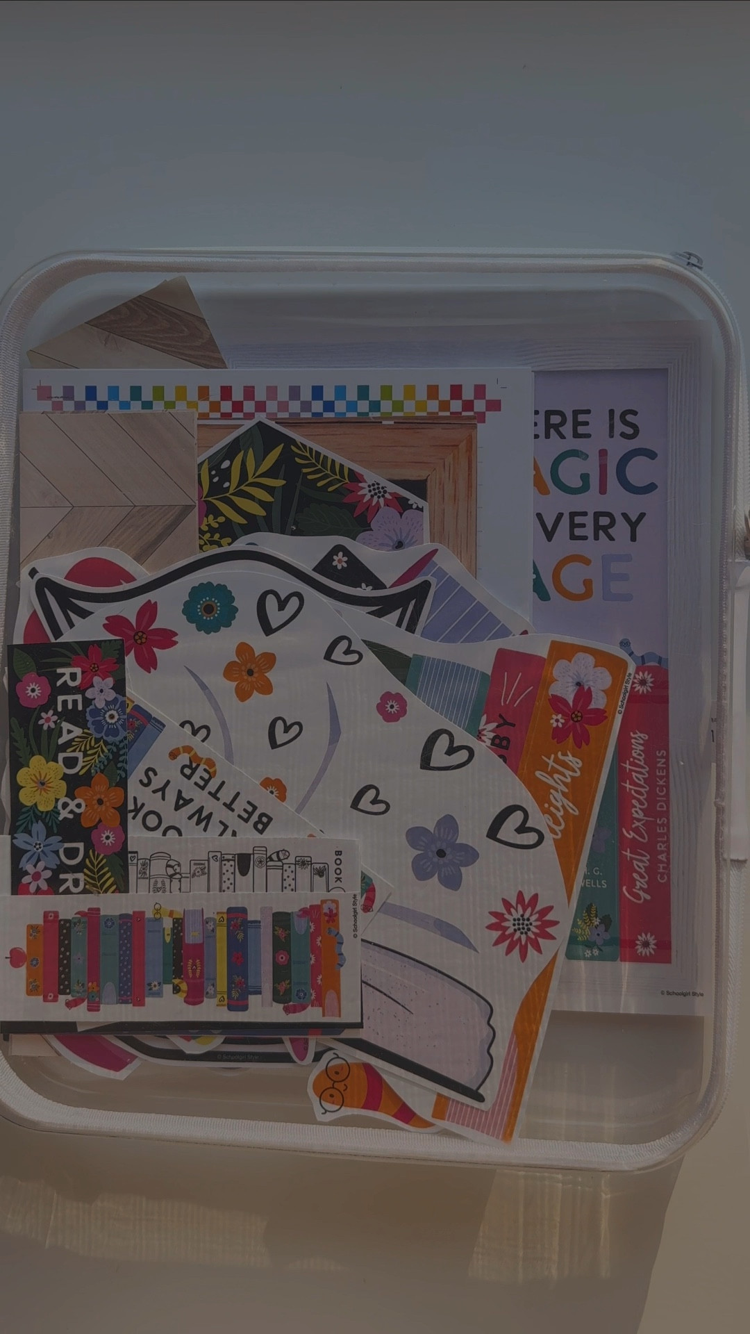 We have the best teacher hack! Easily store your classroom decor without damaging it in these clear, hard shell Bliss Bins! Perfect for reusing your decor year after year! 

#LTKVideo #LTKhome #LTKkids