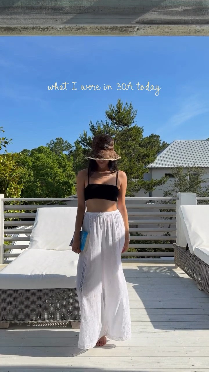 what I wore in 30A today!!! 🌊🐚 so happy to be here

#ootd #outfitinspo #outfitideas #30a #vacationoutfit