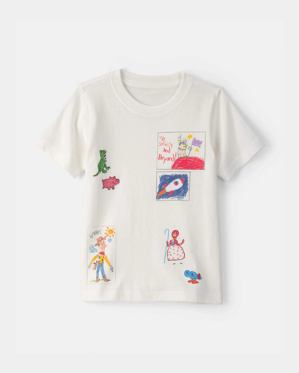 Toddler Pixar© Toy Story Graphic Tee - White | Carter's Inc