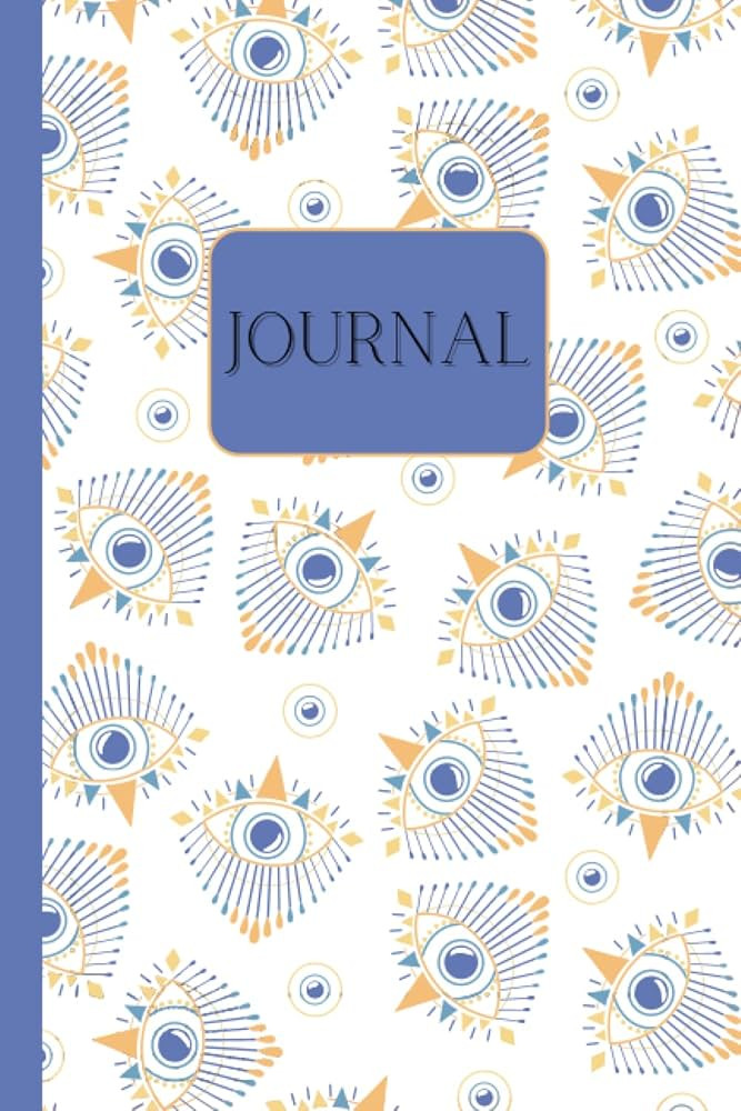 Evil Eye Journal: Blank lined , Write down Dreams, Manifestations, use as Work/Home/School Suppli... | Amazon (US)