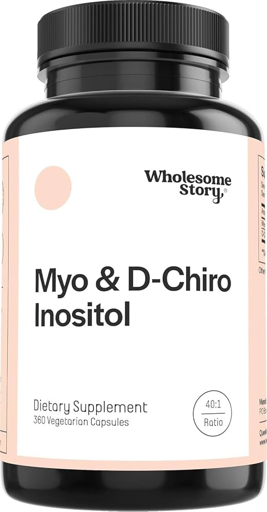 Wholesome Story Myo-Inositol & D-Chiro Inositol Supplement for Women | Fertility Supplements for ... | Amazon (US)