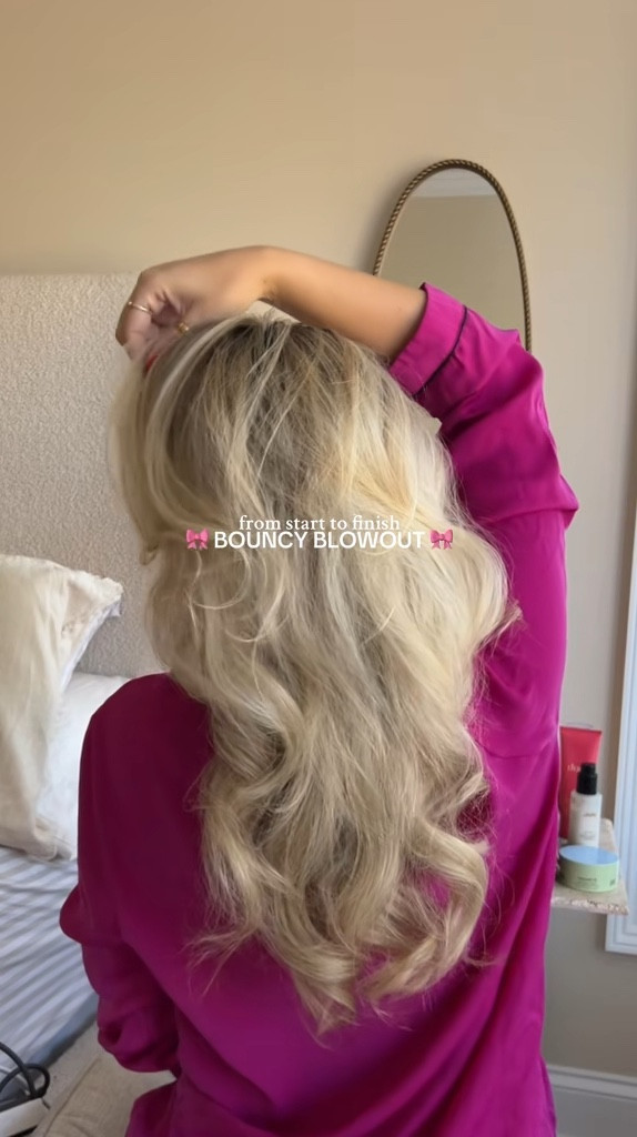 Bouncy blowouts are everything 🎀

Products used:
JVN hair cream
Dove 10n1
T3 hair dryer
Dyson air wrap 



#LTKHoliday #LTKGiftGuide #LTKBeauty