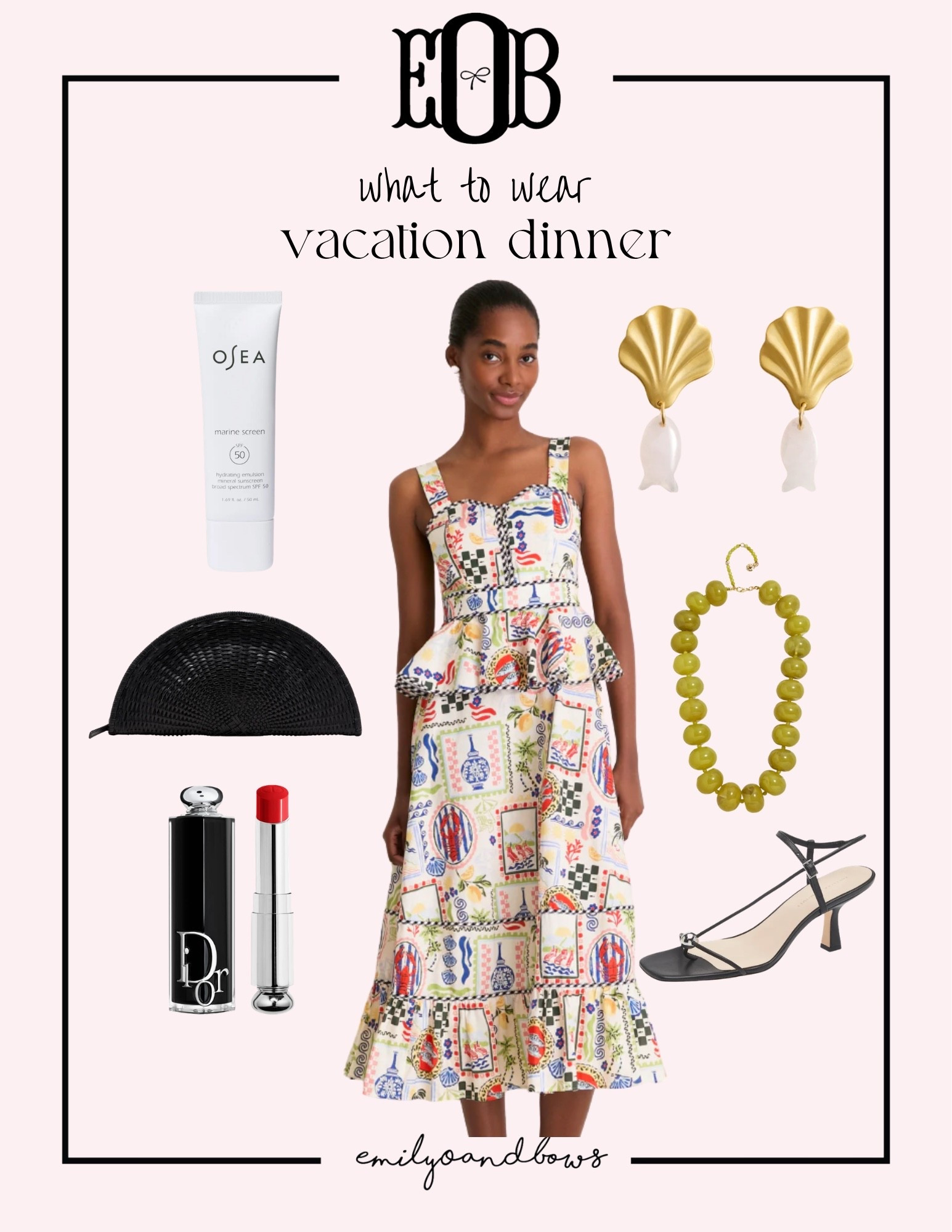 What to wear to a vacation dinner! ⛱️