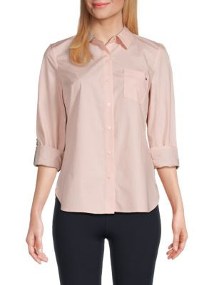 Tommy Hilfiger Point Collar Shirt on SALE | Saks OFF 5TH | Saks Fifth Avenue OFF 5TH