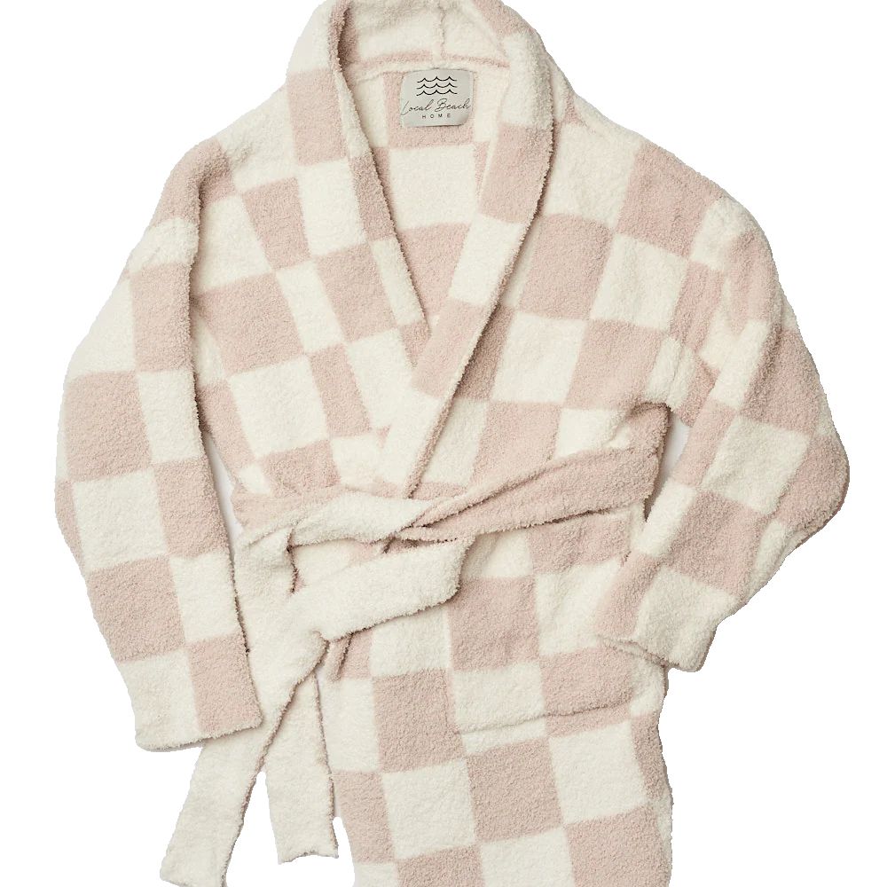 Checker Luxe Robe | Local Beach