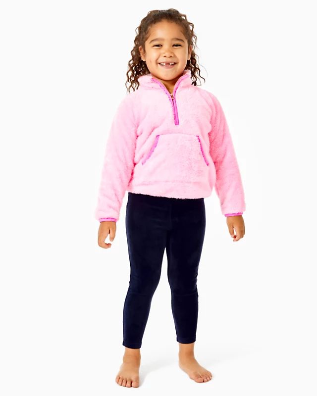 Girls Little Skipper Sherpa Popover | Lilly Pulitzer | Lilly Pulitzer