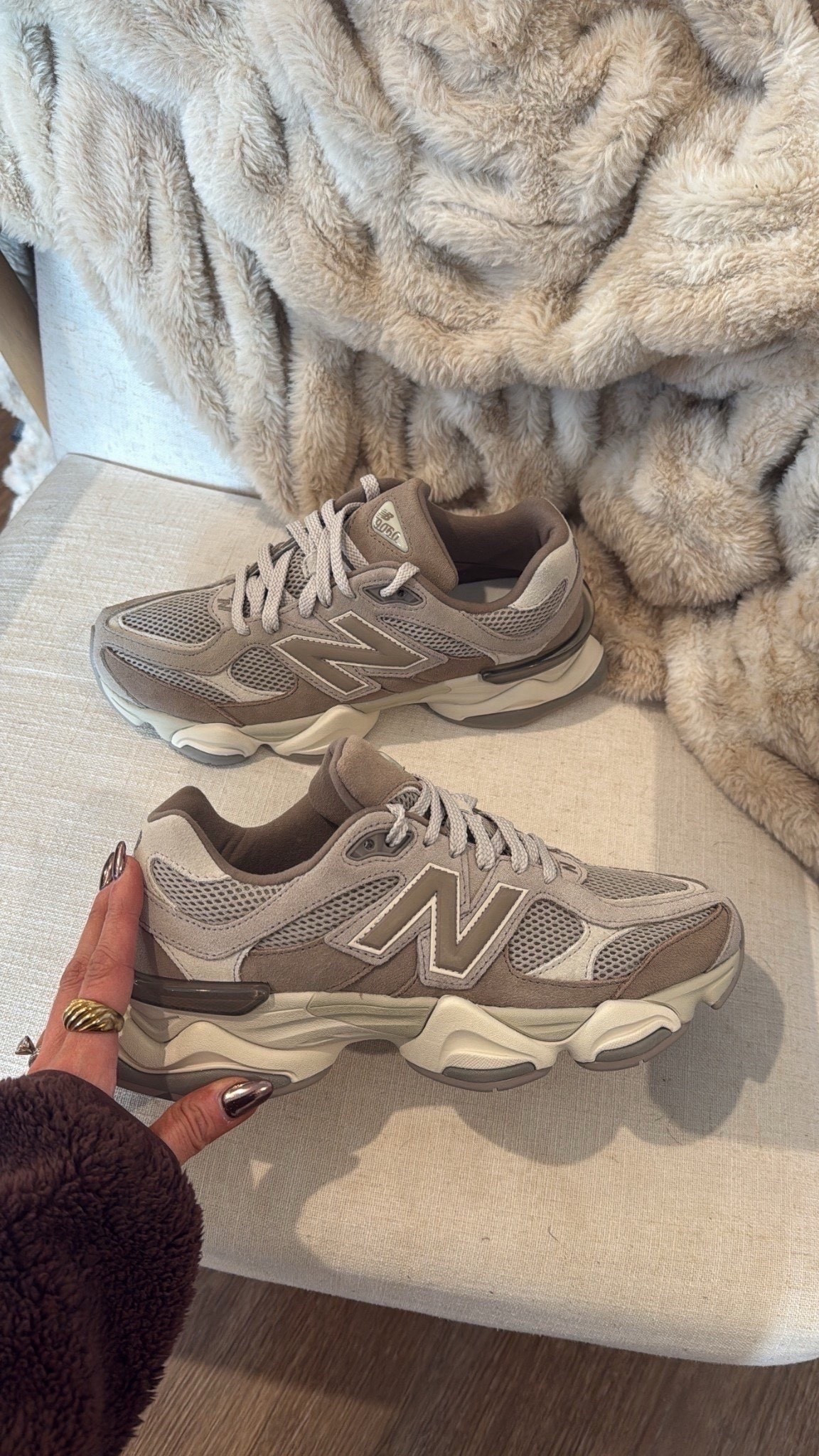 New balances 9060 
Color is mushroom / arid stone 
I got my true size 9.5
They are SO comfy and the perfect fall shoe!! Gorgeous 🤎🤎🍂
Fall sneakers
Fall fashion 




#LTKStyleTip #LTKShoeCrush 

#LTKGiftGuide

Follow my LTK @whereyourheartisnow on the @shop.LTK app to view this post and get my exclusive app-only content!

#liketkit 
@shop.ltk
https://liketk.it/5EAqS