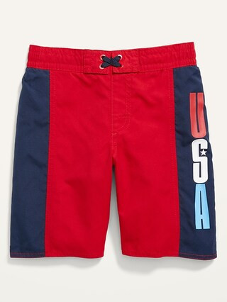 Printed Board Shorts for Boys | Old Navy (US)