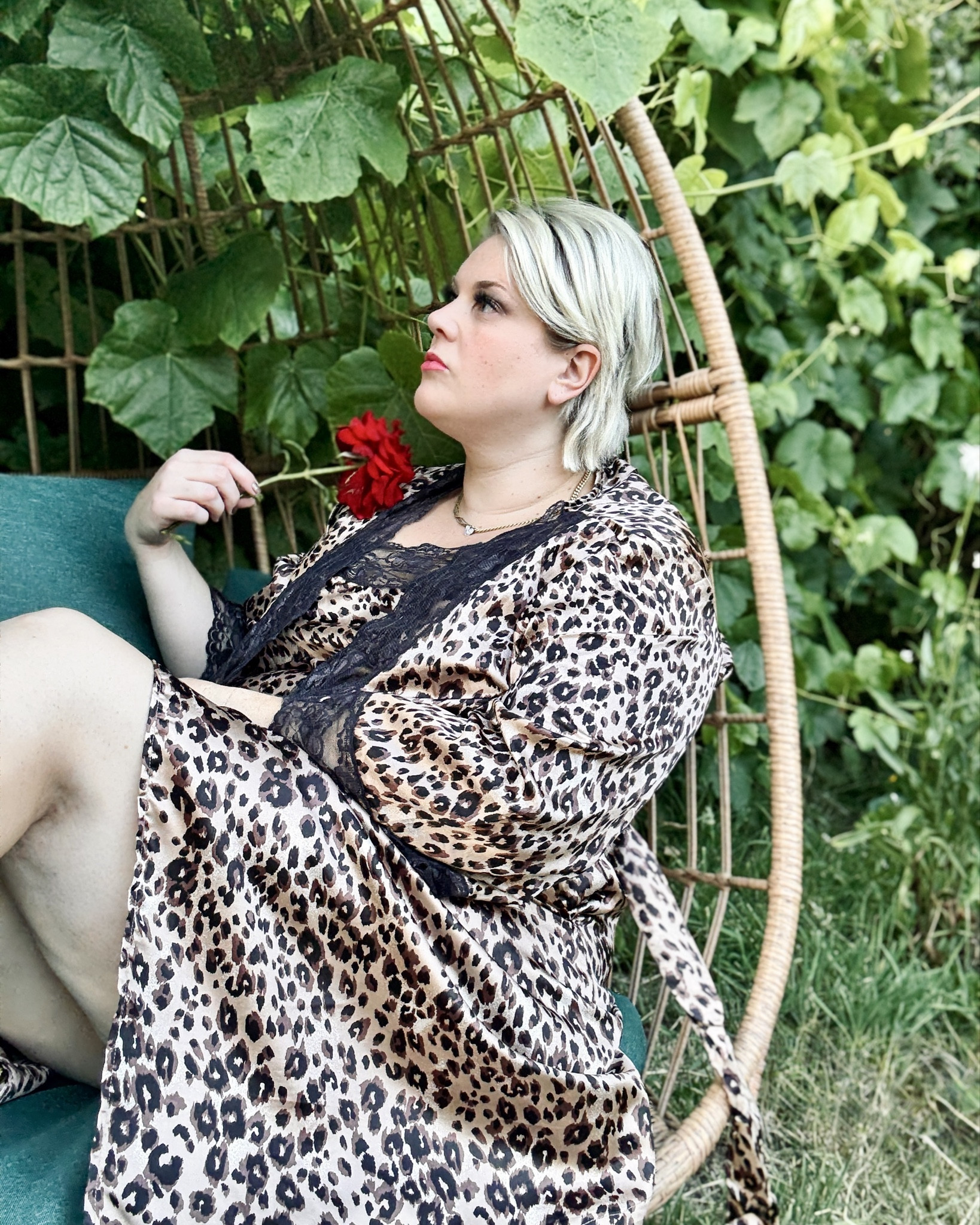 80’s vibes meets 2025 in this incredible silky chemeise and robe set by @avenueofficial 

I adore this set SO much! When I saw this and another set I was locked in and said “that’s the one” (except I did that with two) there is a gorgeous baby blue set coming up next to show you all! Im in size 18. It’s literal perfection. There’s no stretch but, that’s how they were made way back when too. Not everything needs stretch right? It fits perfect! 

#avenue #avenueofficial #plussizenightgown #satinnightgown

#LTKSaleAlert #LTKPlusSize #LTKFindsUnder50