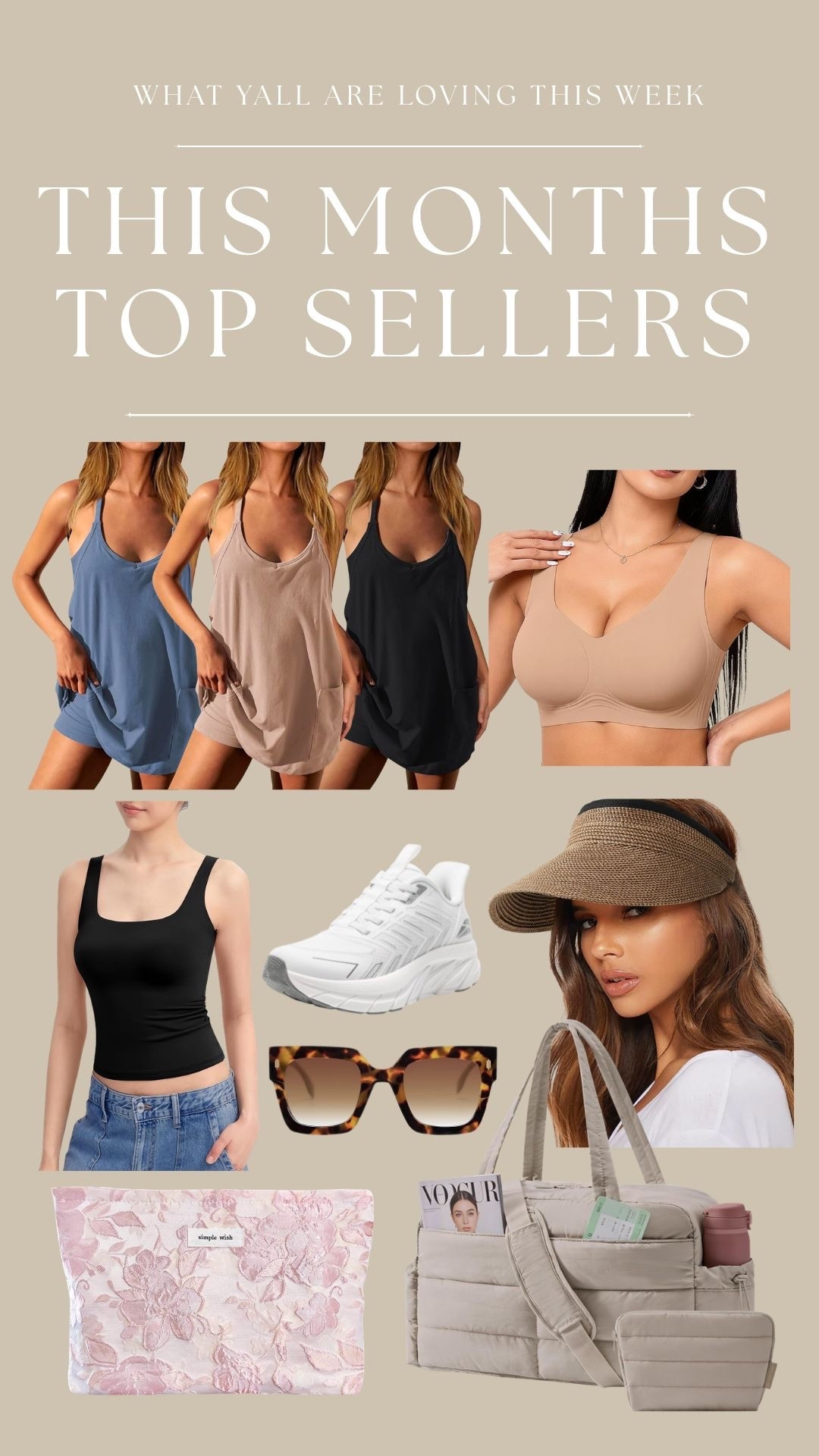 This months top sellers y’all have been loving as much as I have! 



Summer must haves, travel favorites, travel essentials, beauty bag, vacation essentials, Amazon finds

#LTKootd