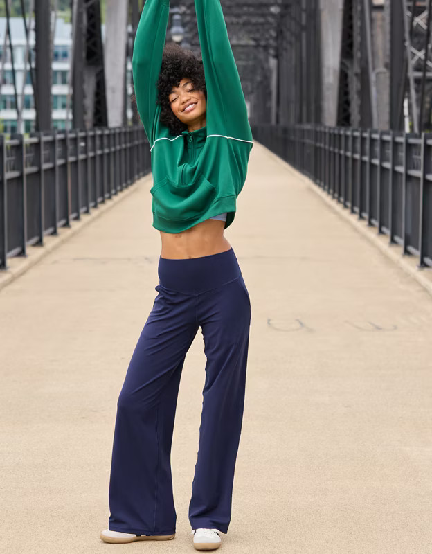 OFFLINE By Aerie Real Me XTRA High Waisted Trouser | Aerie