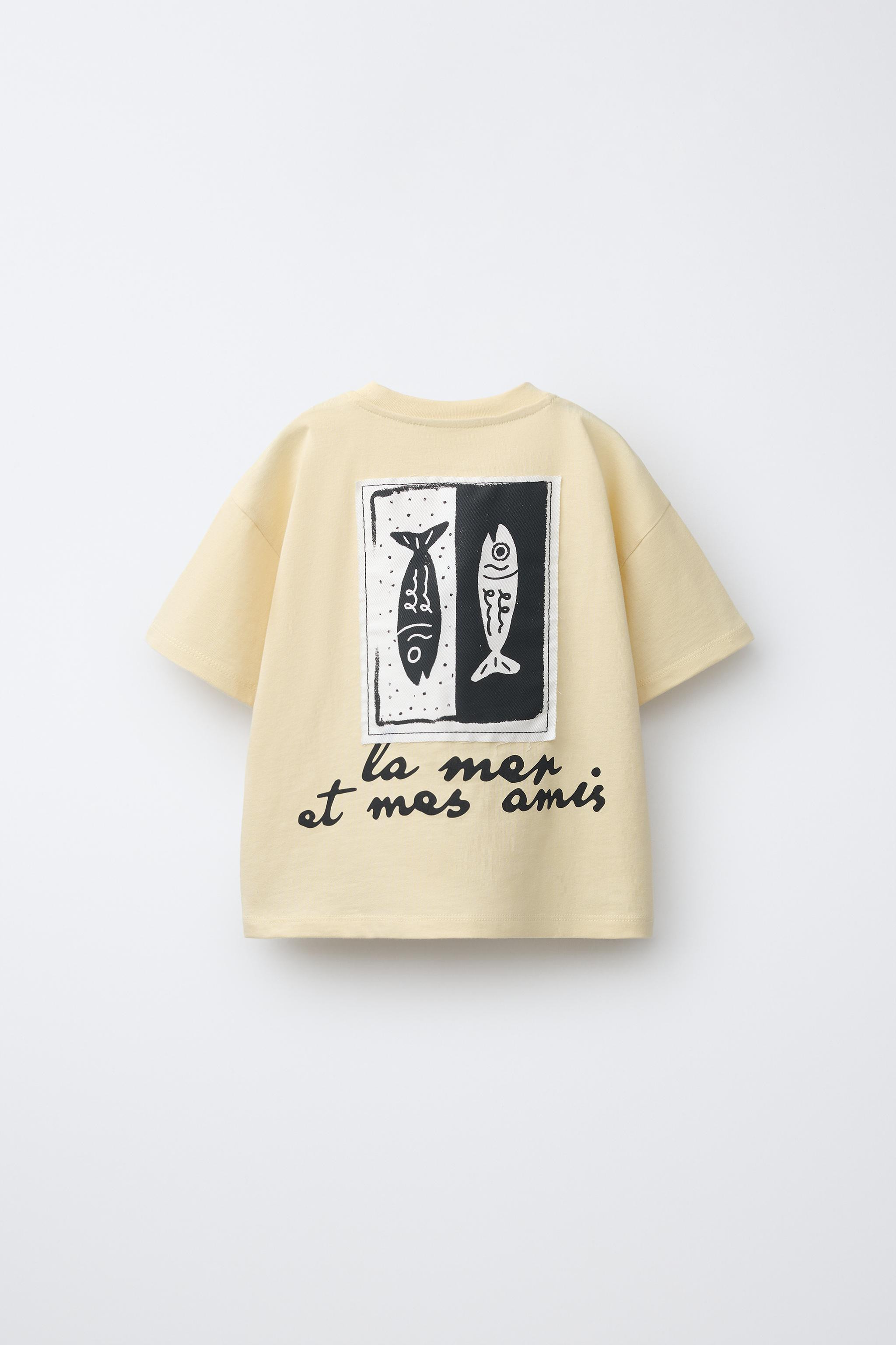 SARDINE PRINT T-SHIRT | Zara US