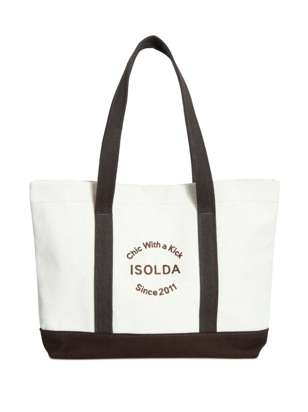 Bolsa tote Marrom com bordado | Farfetch (BR)