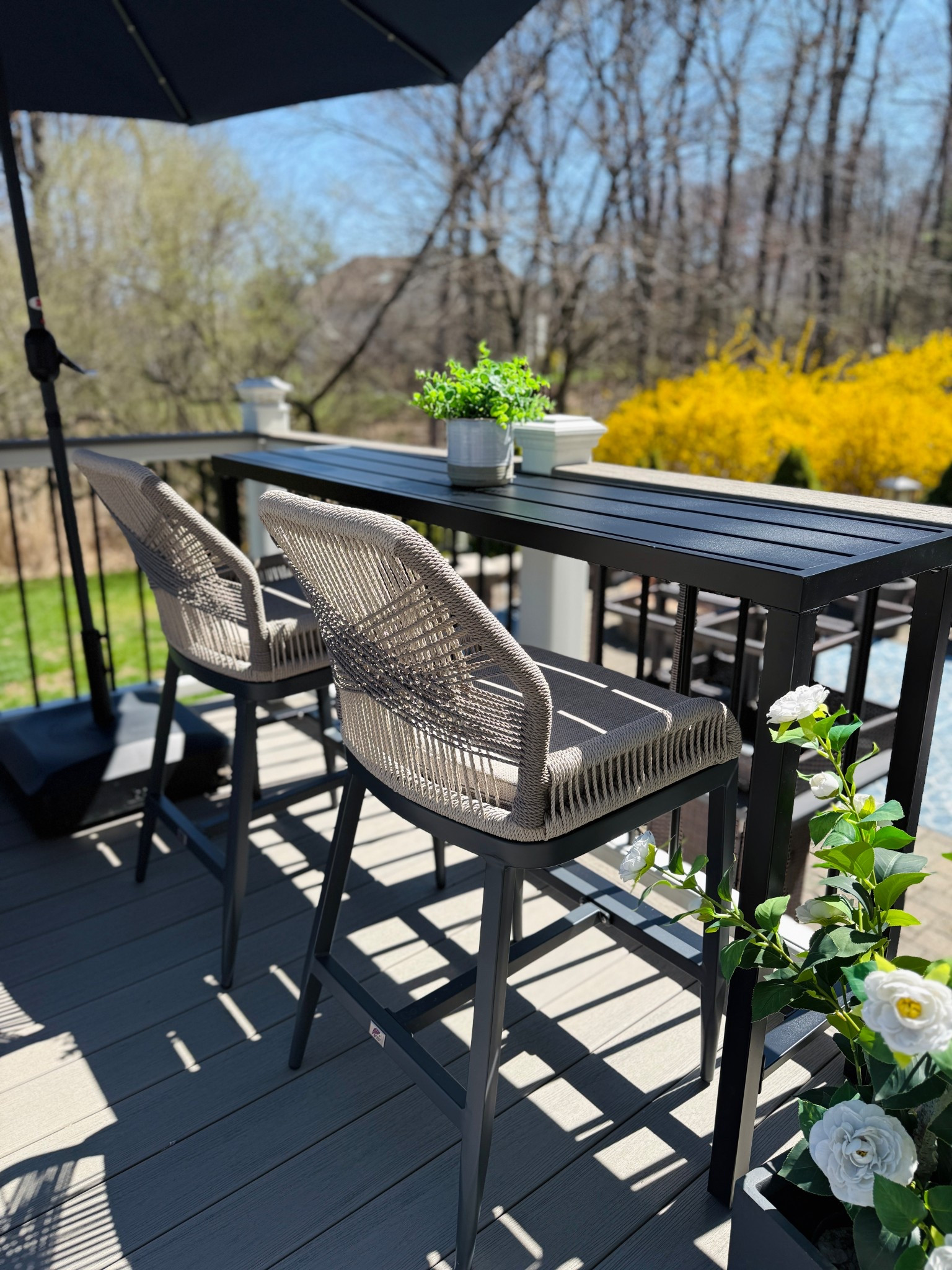 Outdoor bar seating but make it luxe @Wayfair 

#LTKHome