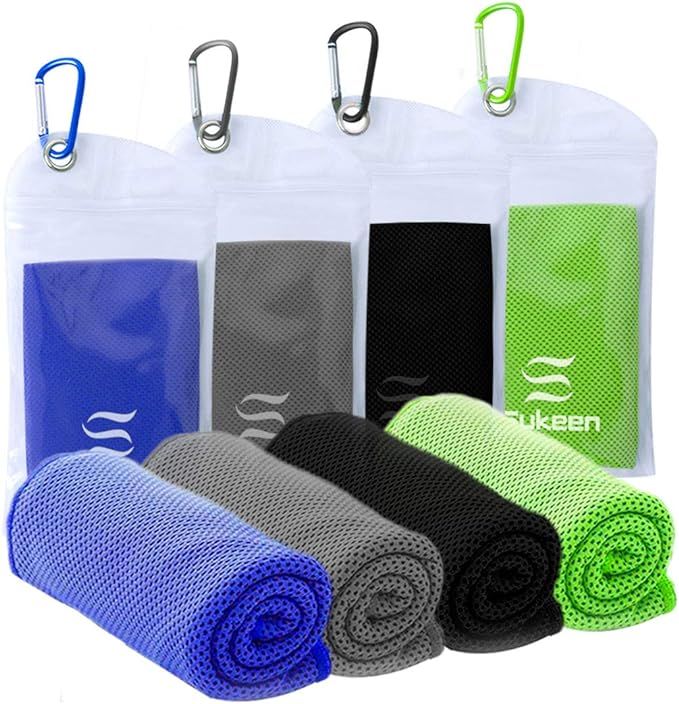 Cooling Towel Instant Evaporative Cooling,Snap Cooling Towel for Sports,Yoga,Golf,Gym,Neck,Workou... | Amazon (US)