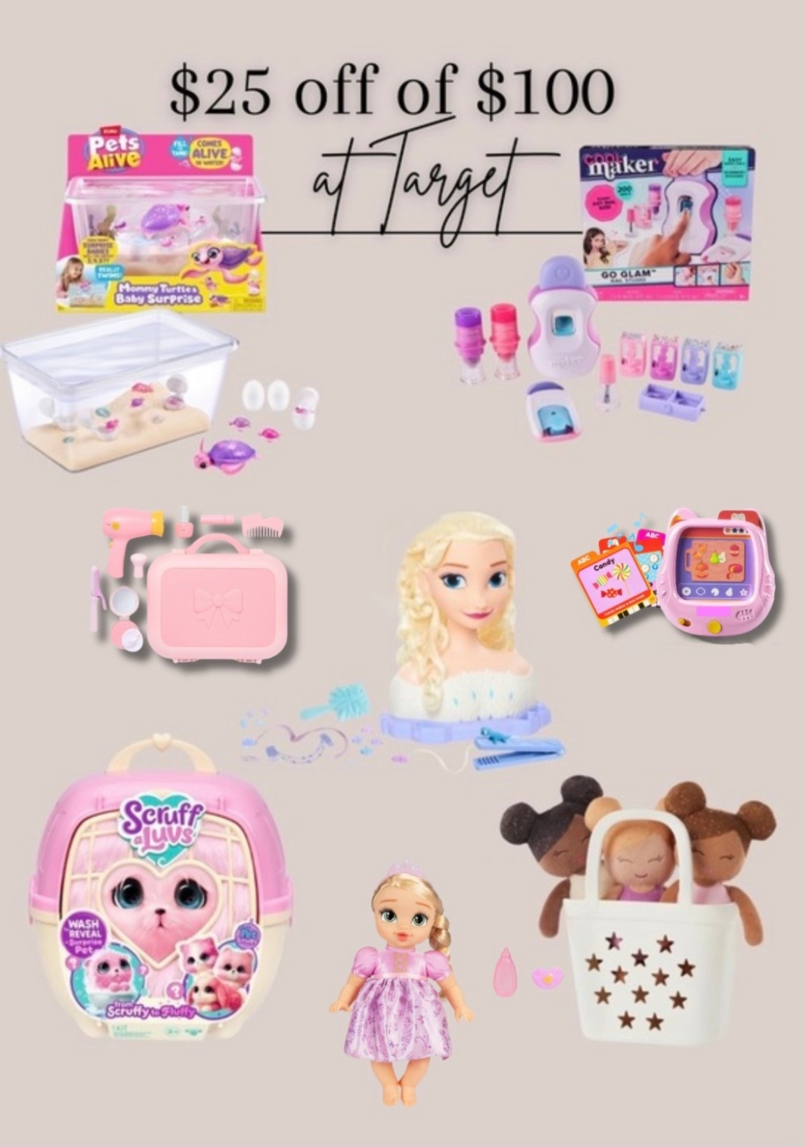 Target sale $25 off $100 select toys 

#LTKGiftGuide #LTKHoliday
