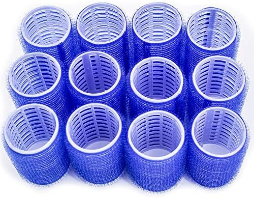 Hair Rollers, 12 Pack Self Grip Salon Hairdressing Curlers, DIY Curly Hairstyle,Colors May Vary, ... | Amazon (US)