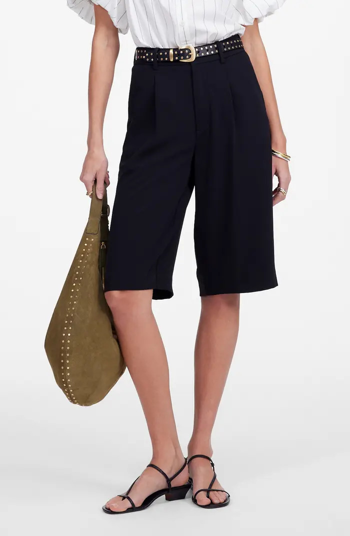 Slouchy Crepe Shorts | Nordstrom