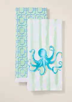 Sewing Down South x Crown & Ivy™ Beafain 2 Pack Tea Towels | Belk