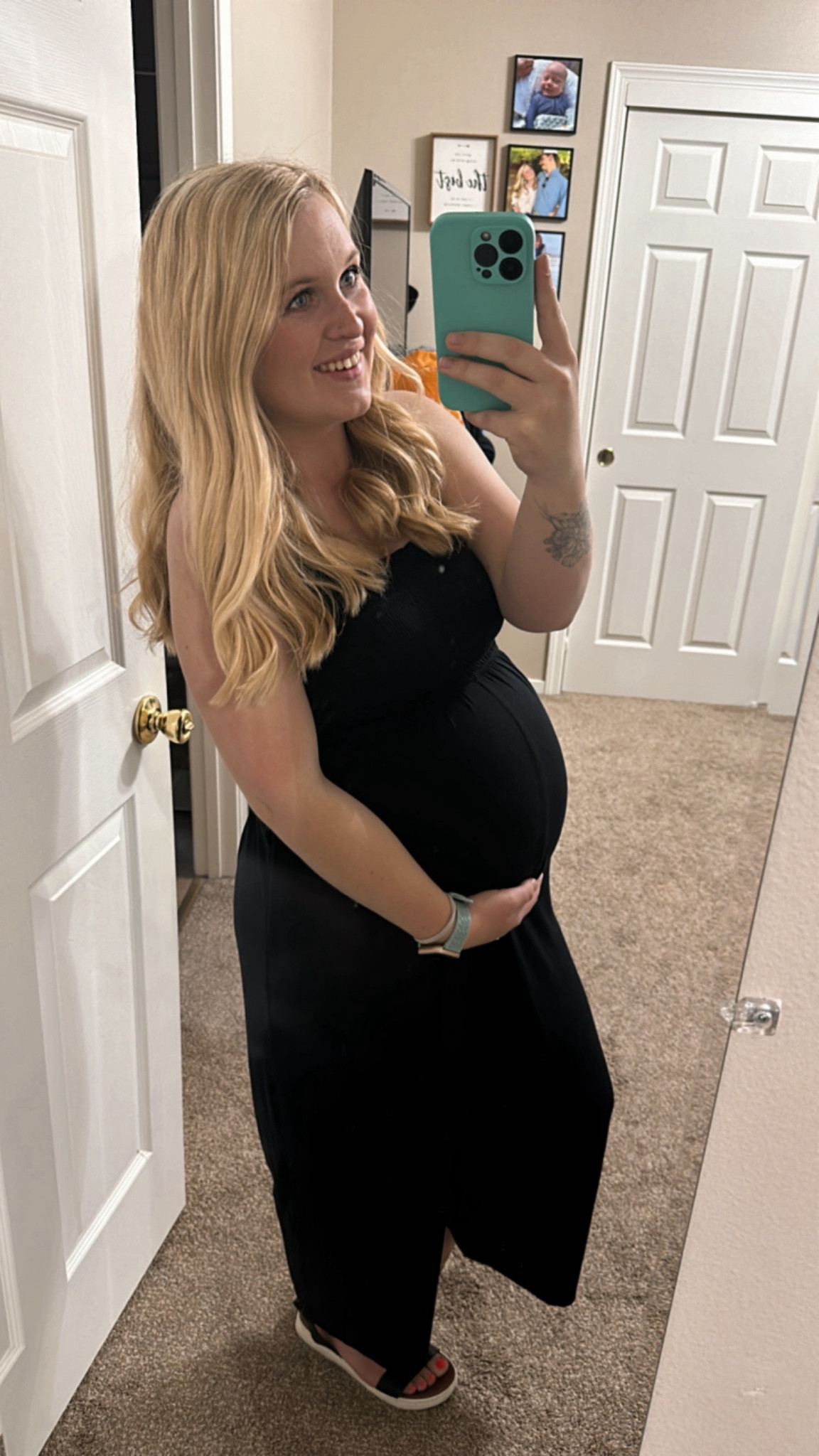 Love this jumpsuit! I’m 32.5 weeks pregnant and it’s so comfy and fits so well! I’m wearing a size medium.

#LTKstyletip #LTKfindsunder50 #LTKbump