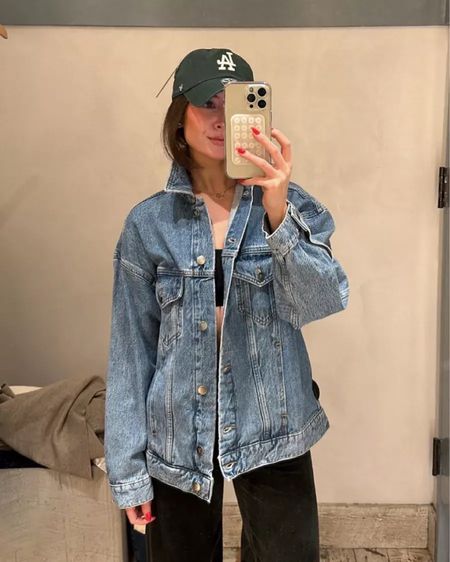 Anthropologie la hat anthropologie denim jacket (wearing my true size xs and it’s oversized which is how I wanted it!) Greta for transitioning from winter to spring! 



#LTKstyletip #LTKSeasonal #LTKfindsunder100