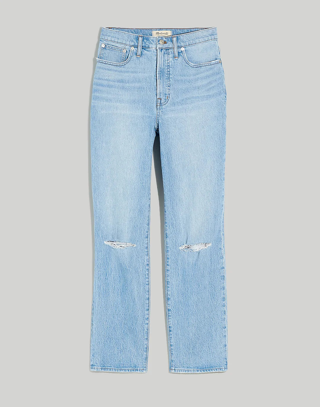 The Perfect Vintage Straight Jean in Westanna Wash | Madewell