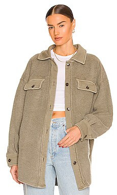 Free People Ruby Jacket in Dirty Olive from Revolve.com | Revolve Clothing (Global)