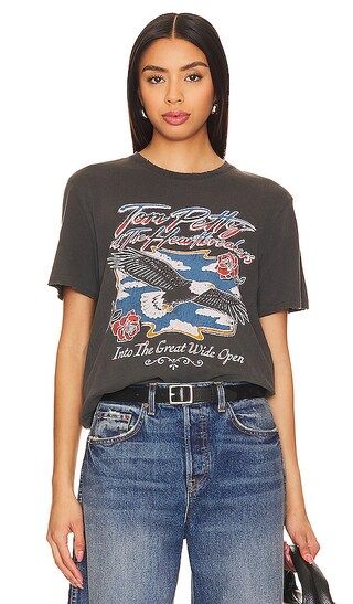 Tom Petty Eagle Tee in Vintage Black | Revolve Clothing (Global)