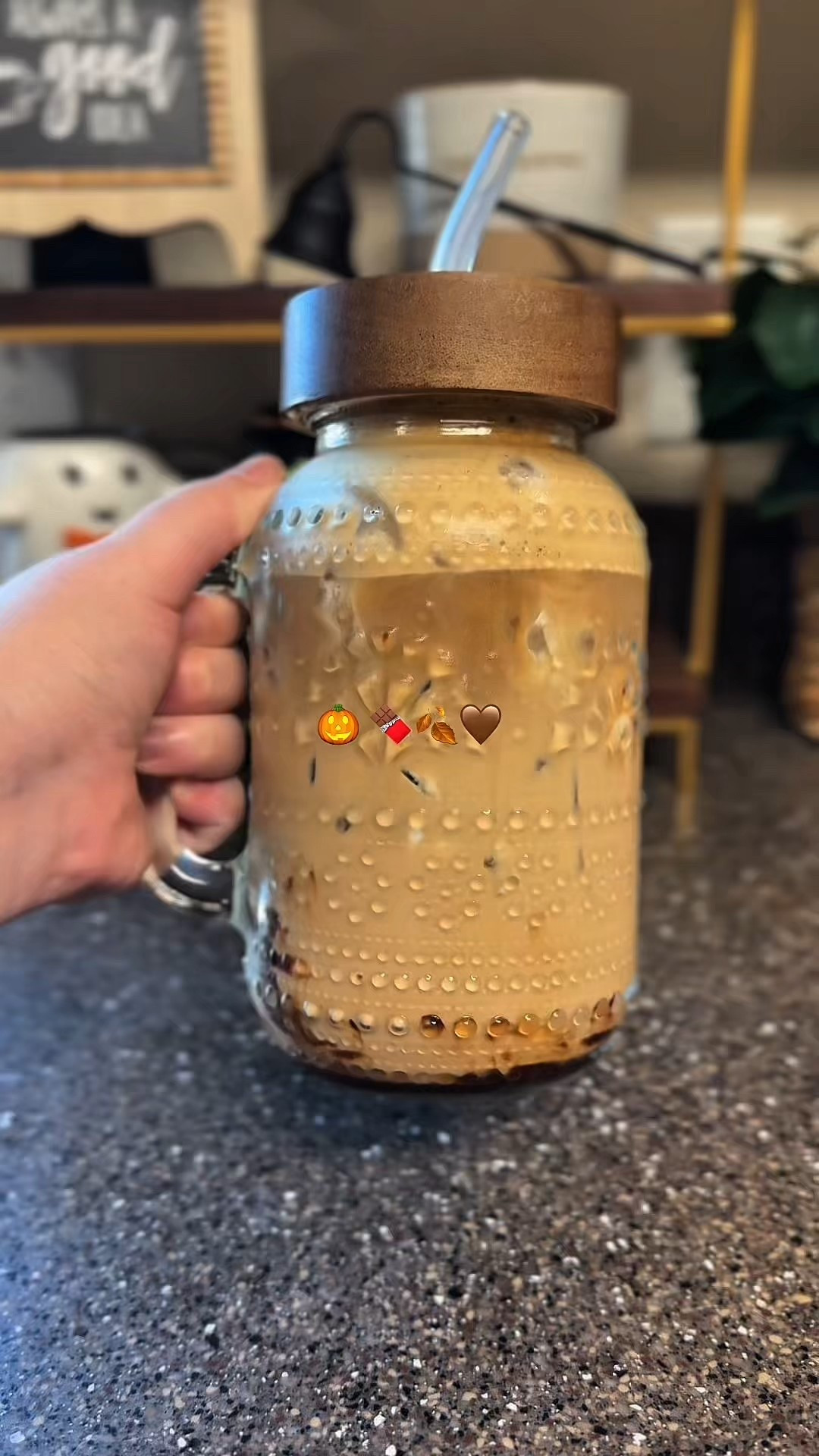 Last night I made some pumpkin spice syrup and of course, today I had to use it. Crazy good!!! 🎃🤎
It fully feels like fall now! 🍂 

#LTKFindsUnder50 #LTKHome #LTKSeasonal