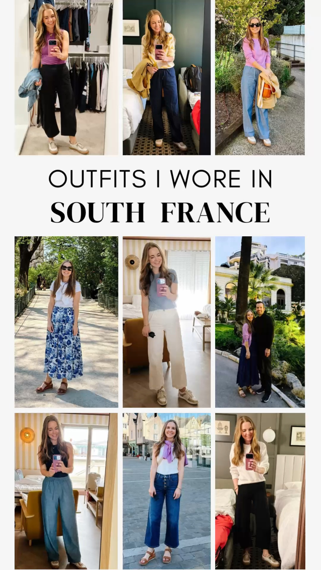 Everything I wore on our 7-day trip to the South of France 🇫🇷 

All these outfits felt just right to me - not too overdressed or embarrassingly underdressed eitherr

#LTKTravel