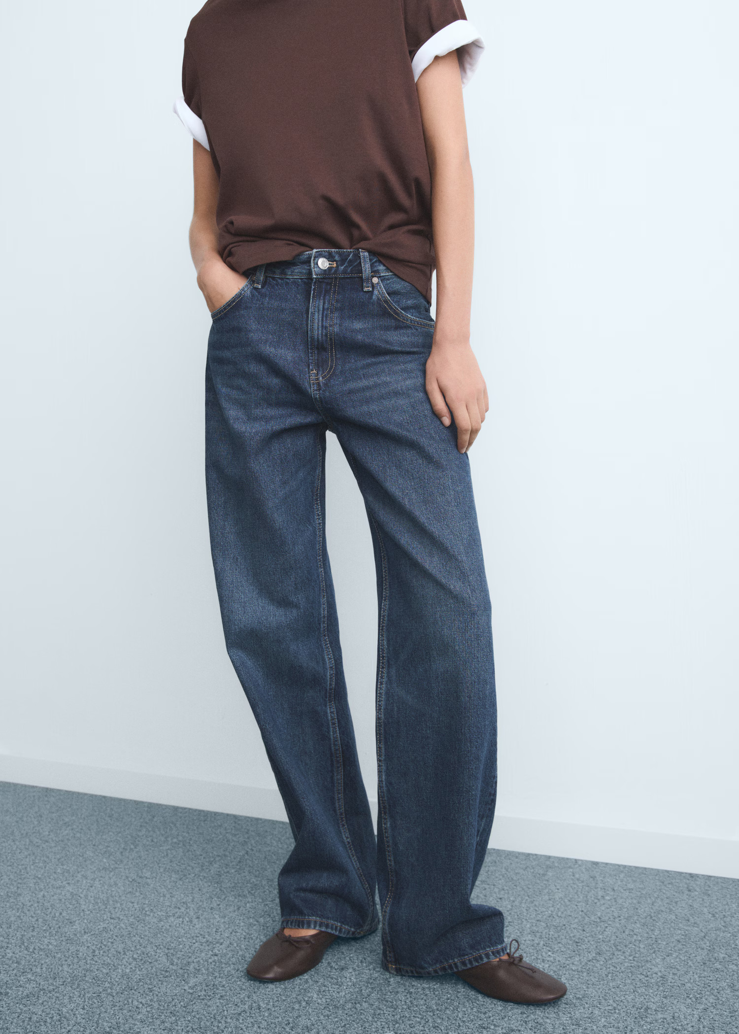 Miami medium-rise straight-fit jeans - Women | MANGO USA | Mango (US/MX/AU)