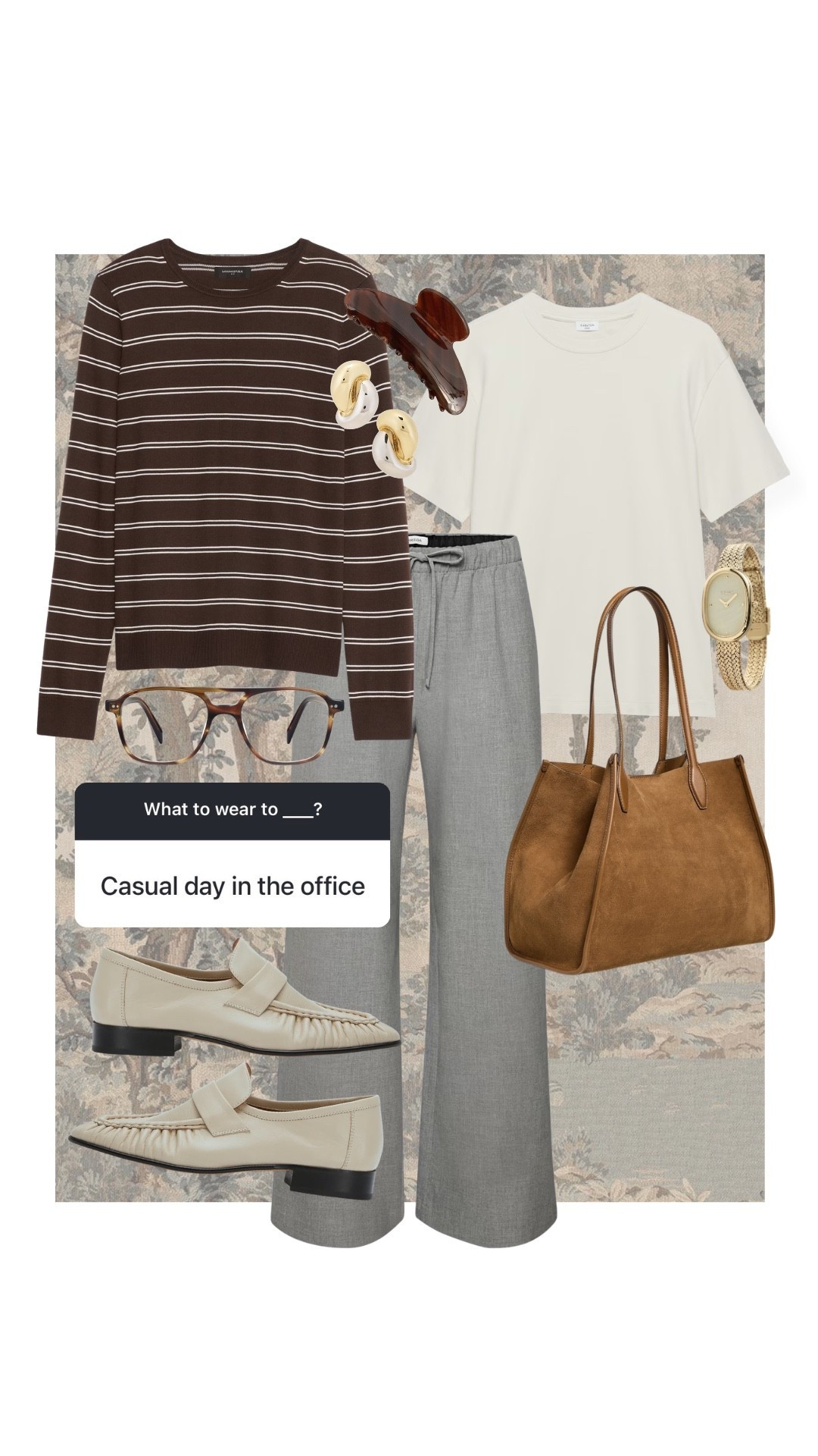 What to wear for a casual day at the office! #kathleenpost

Casual chic, comfy but cute, errand outfit, school drop off, school pick up, casual work look

#LTKootd #LTKSeasonal #LTKWorkwear